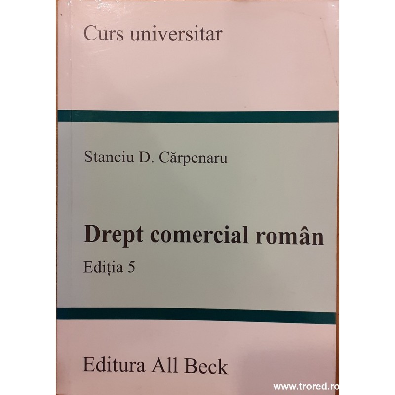 Drept comercial roman