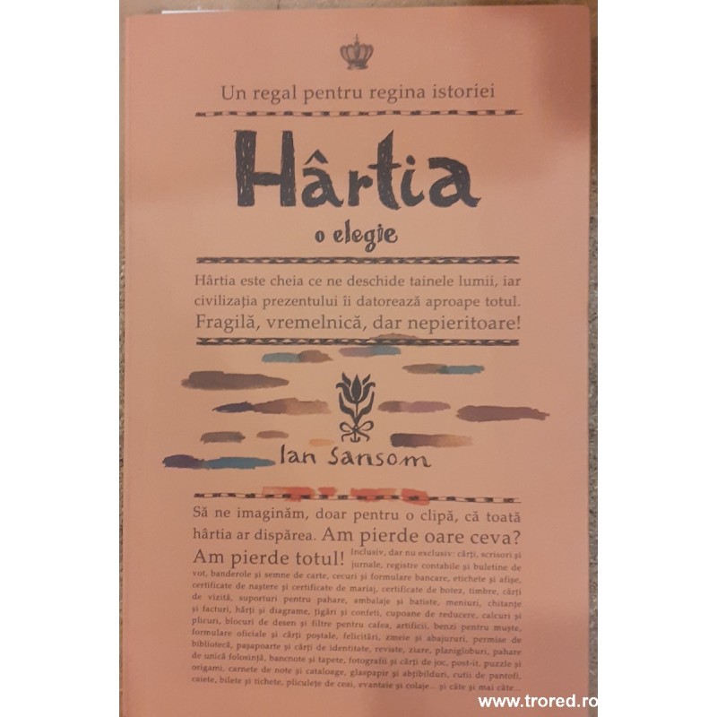 Hartia. O elegie