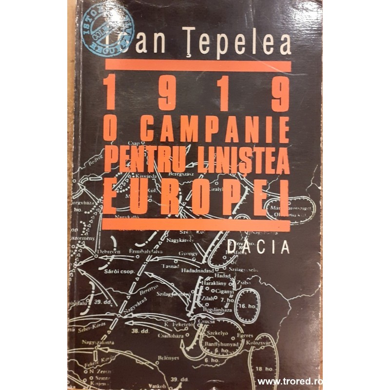 1919 o campanie pentru linistea Europei ( autograf)