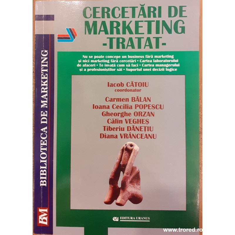 Cercetari de marketing. Tratat