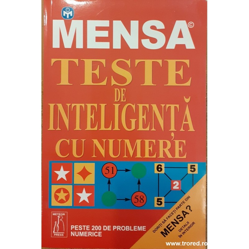 Mensa. Teste de inteligenta cu numere