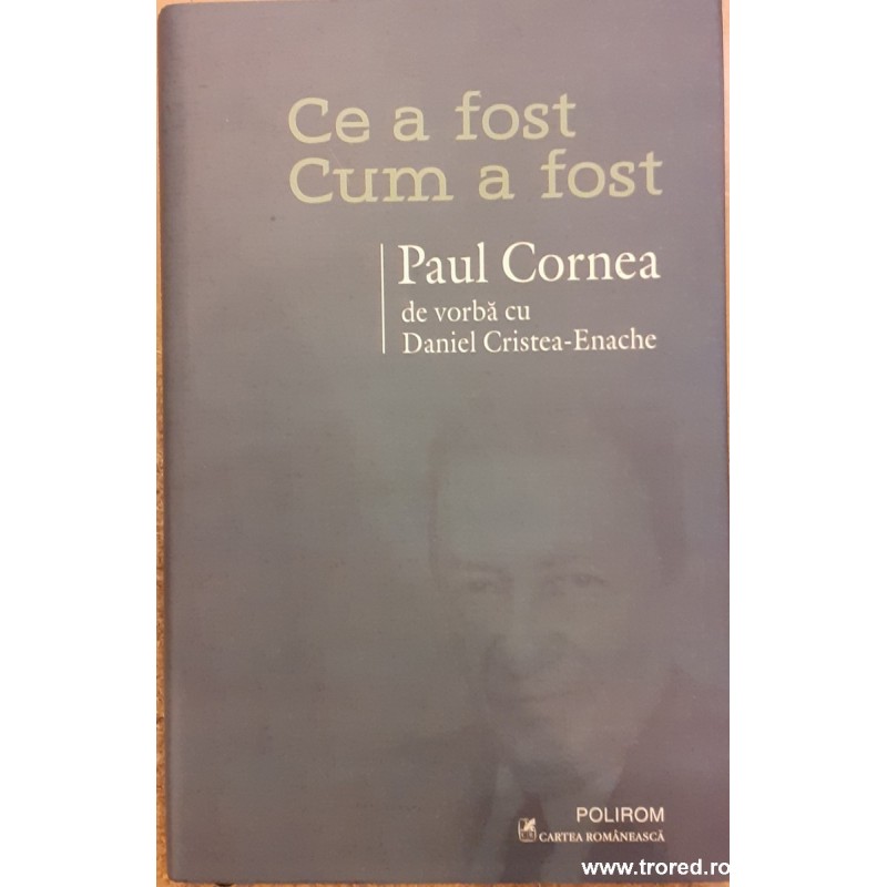 Ce a fost cum a fost. Paul Cornea de vorba cu Daniel Cristea Enache