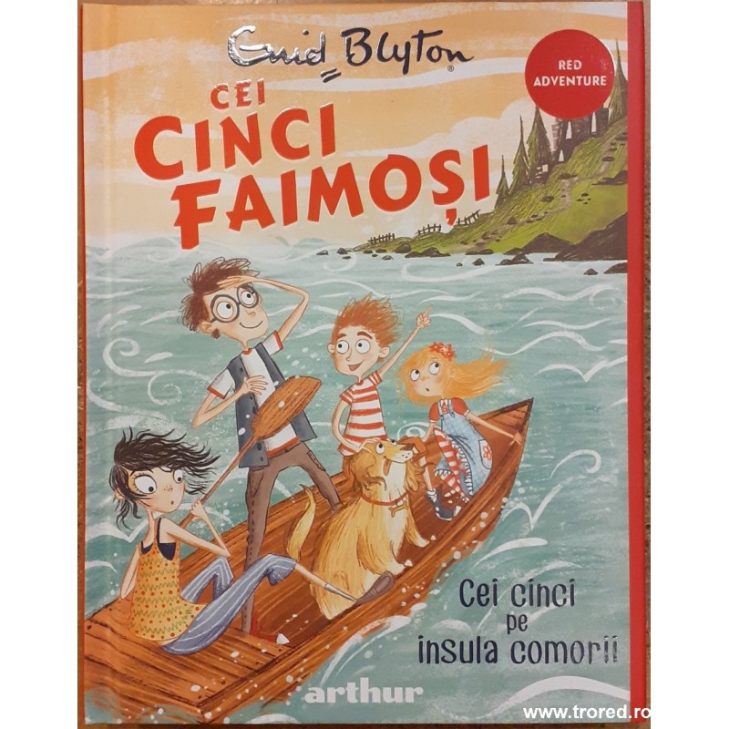 Cei cinci faimosi. Cei cinci pe insula comorii