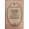 Proverbe, cugetari, definitii despre educatie. Colectia Cogito