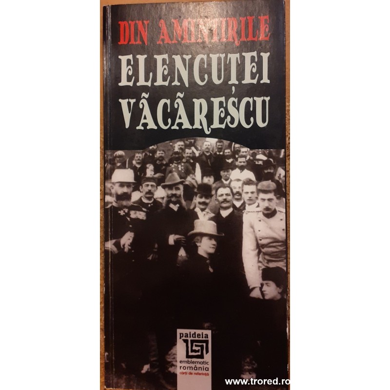 Din amintirile Elencutei Vacarescu