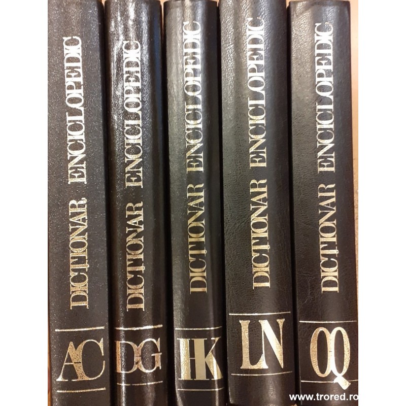 Dictionar enciclopedic 5 vol. AC - OQ