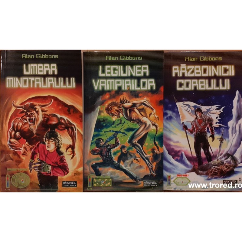Umbra minotaurului, Legiunea vampirilor, Razboinicii corbului - Trilogia Legendeer