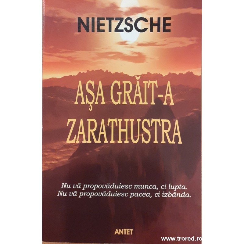 Asa grait-a Zarathustra Asa grait-a Zarathustra