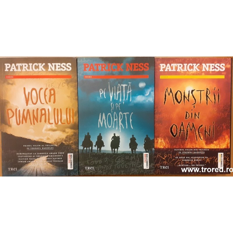 Vocea pumnalului, Pe viata si pe moarte, Monstrii din oameni. Trilogia Taramul Haosului