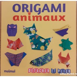 Origami animaux. Detacher...