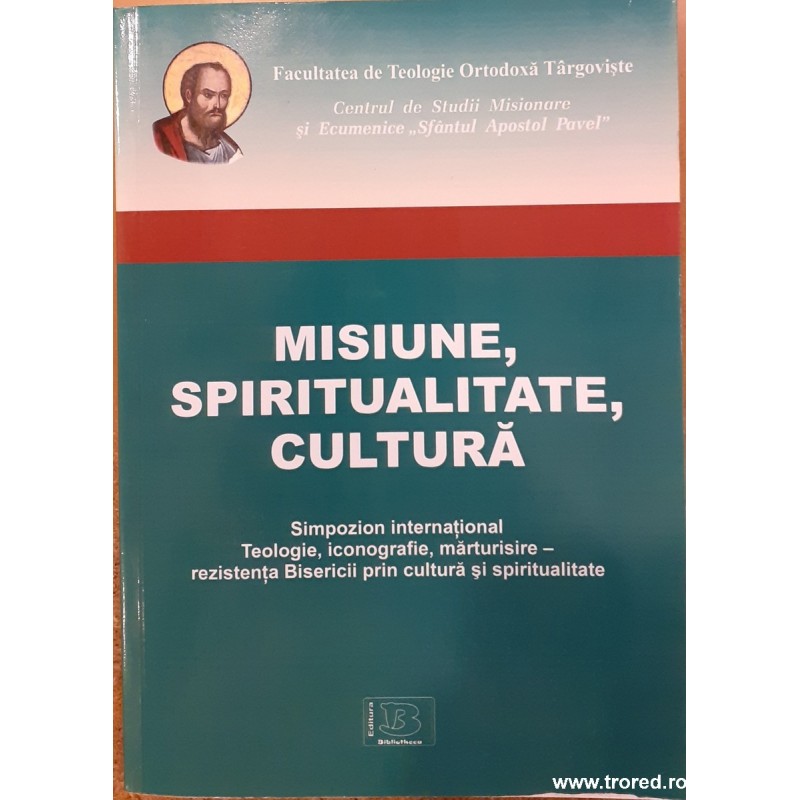 Misiune, spiritualitate, cultura