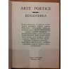 Arte poetice. Renasterea