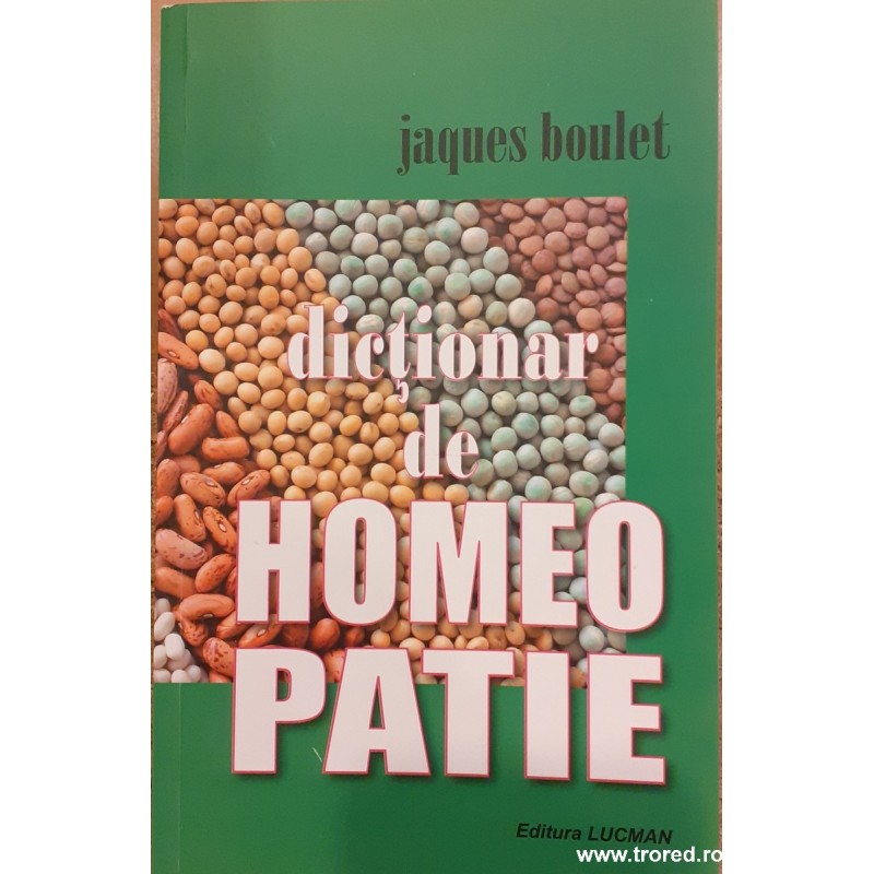 Dictionar de homeopatie