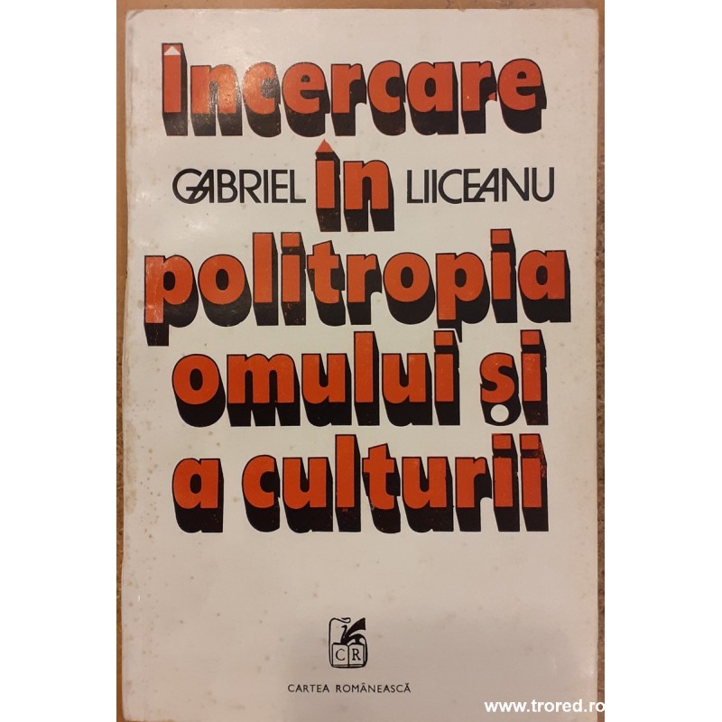 Incercare in politropia omului si a culturii