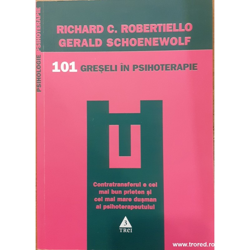 101 greseli in psihoterapie