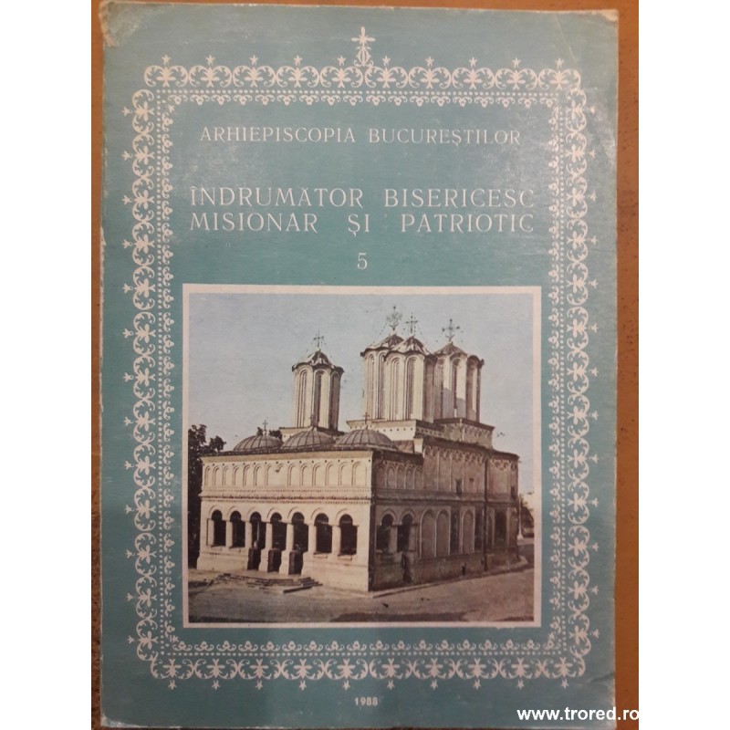 Indrumator bisericesc, misionar si patriotic