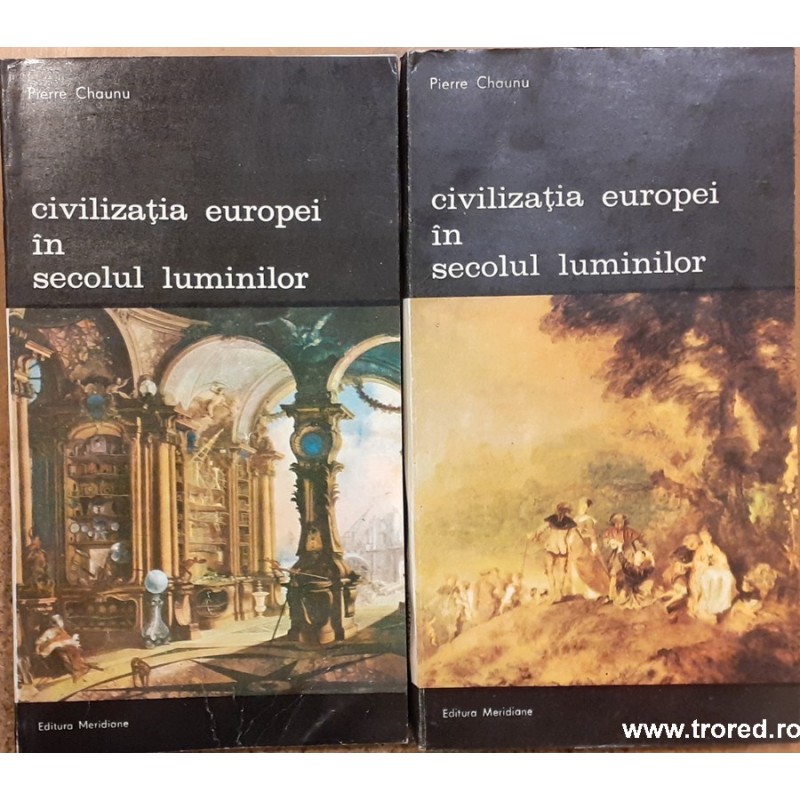 Civilizatia Europei in secolul luminilor 2 vol. Biblioteca de arta 434, 435