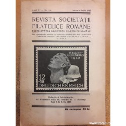 Revista societatii filatelice romane nr. 1-6 - ianuarie-iunie 1942