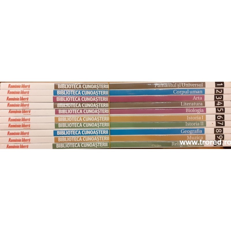 Biblioteca cunoasterii 10 volume