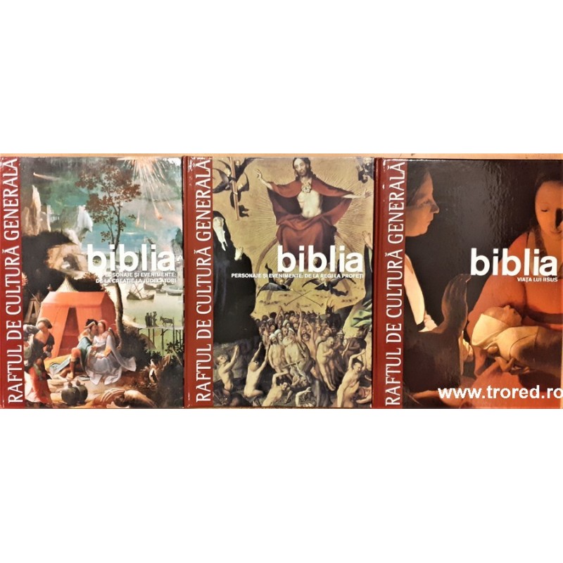 Biblia 3 volume Raftul de cultura generala 7, 8, 9