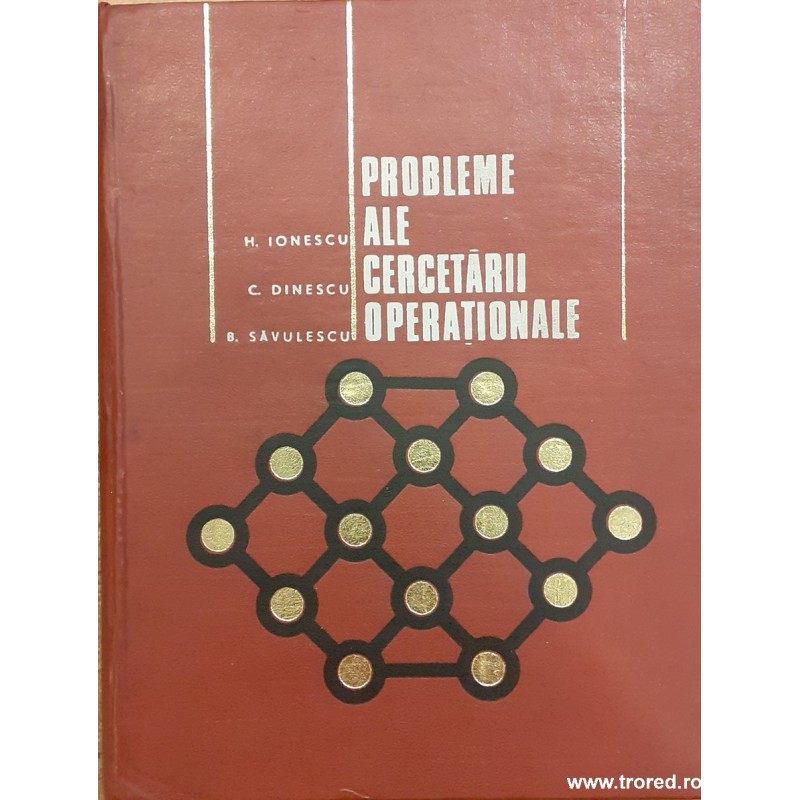 Probleme ale cercetarii operationale