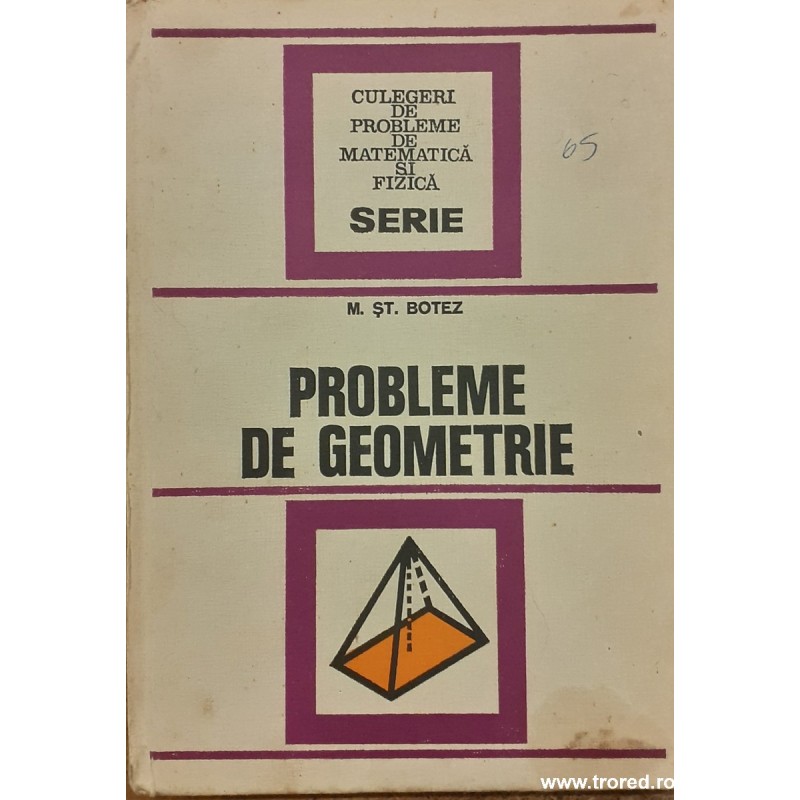 Probleme de geometrie