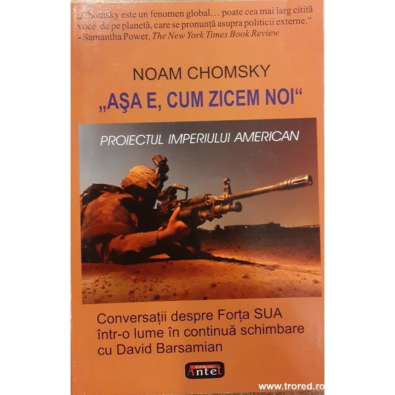 Asa e, cum zicem noi Proiectul imperiului american