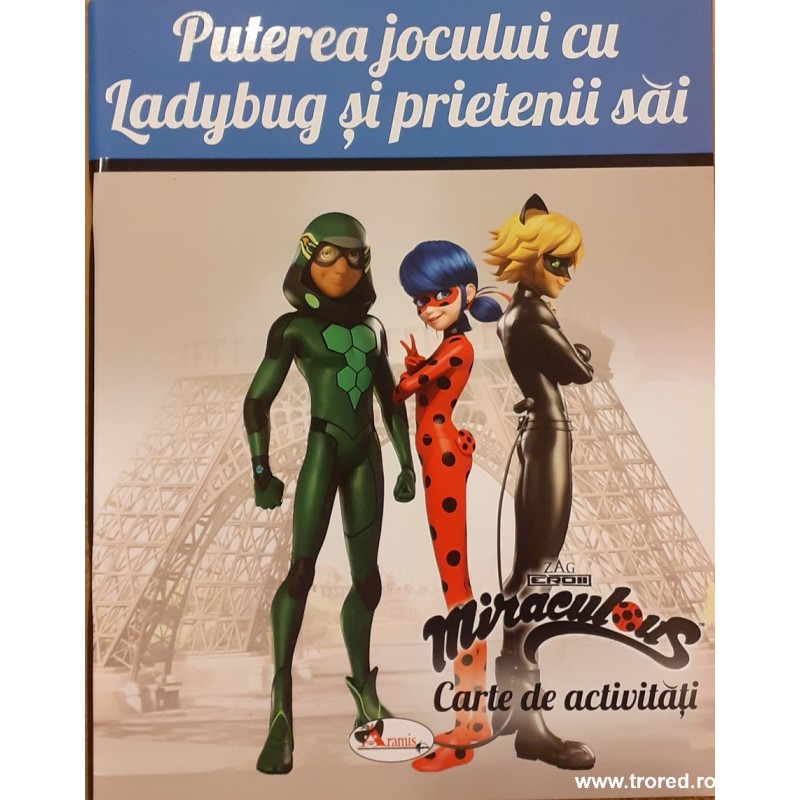 Puterea jocului cu Ladybug si prietenii sai Carte de ac