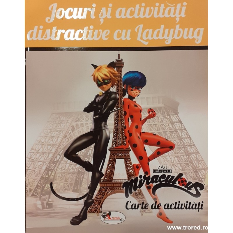 Jocuri si activitati distractive cu Ladybug Carte de activitati
