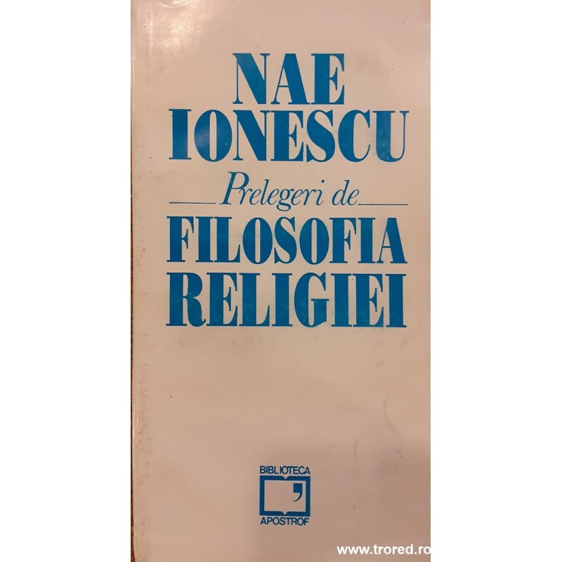 Prelegeri de filosofia religiei