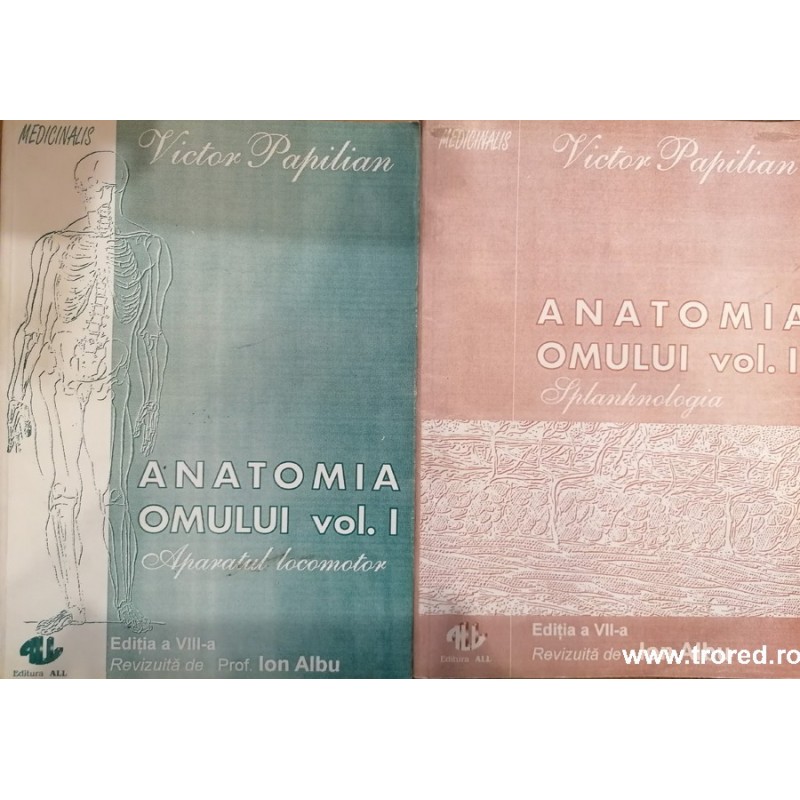 Anatomia omului 2 volume