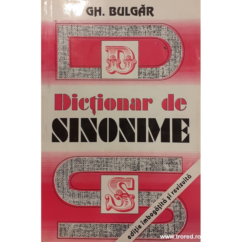 Dictionar de sinonime