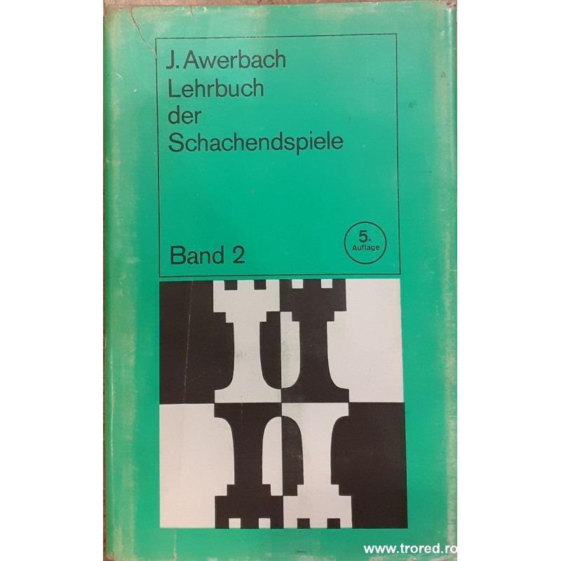 Carte de sah in limba germana volumul 2