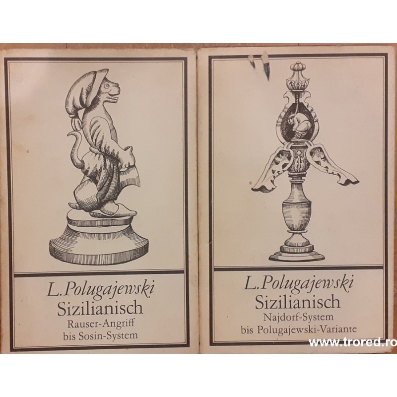 Carte de sah in limba germana 2 volume