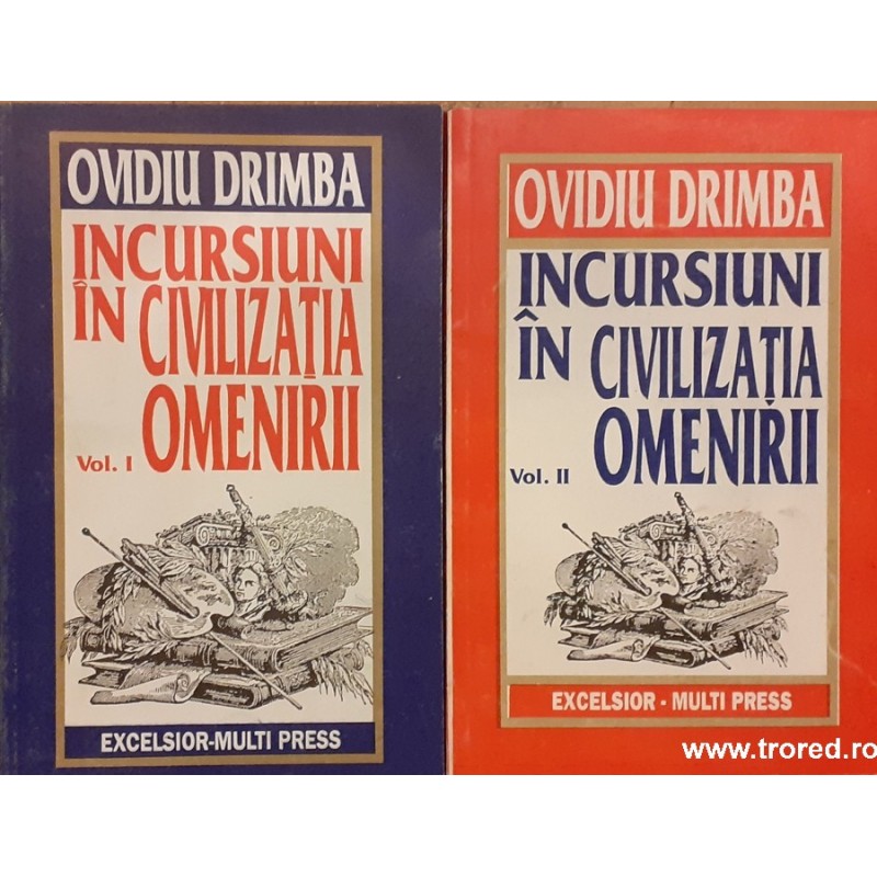 Incursiuni in civilizatia omenirii 2 volume