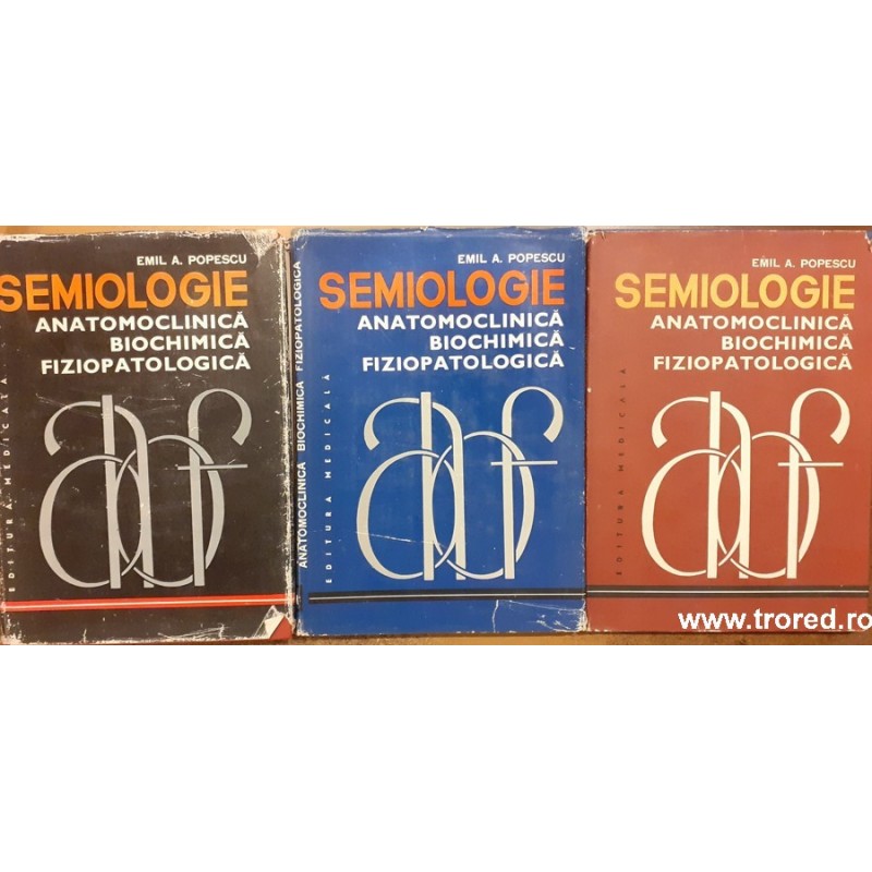 Semiologie anatomoclinica biochimica fiziopatologica