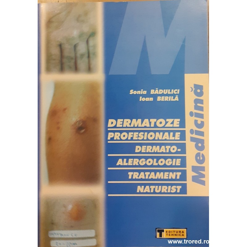 Dermatoze profesionale dermato-alergologie tratament naturist