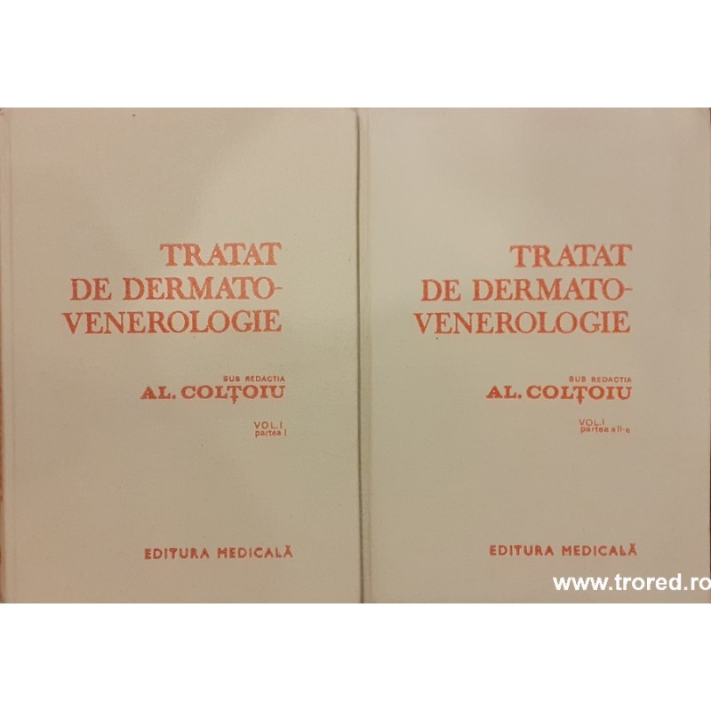 Tratat de dermatovenerologie volumul1 Partea I si Partea a II-a