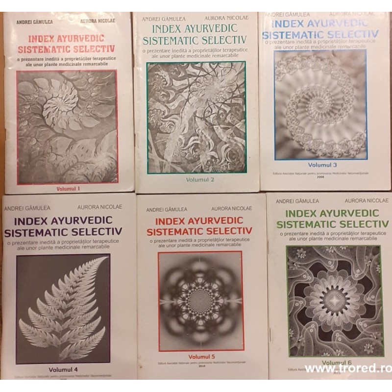 Index ayurvedic sistematic selectiv 6 volume