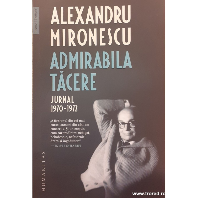 Admirabila tacere Jurnal 1970-1972