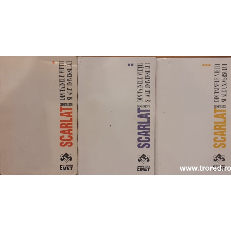 Din tainele vietii si ale universului 3 volume