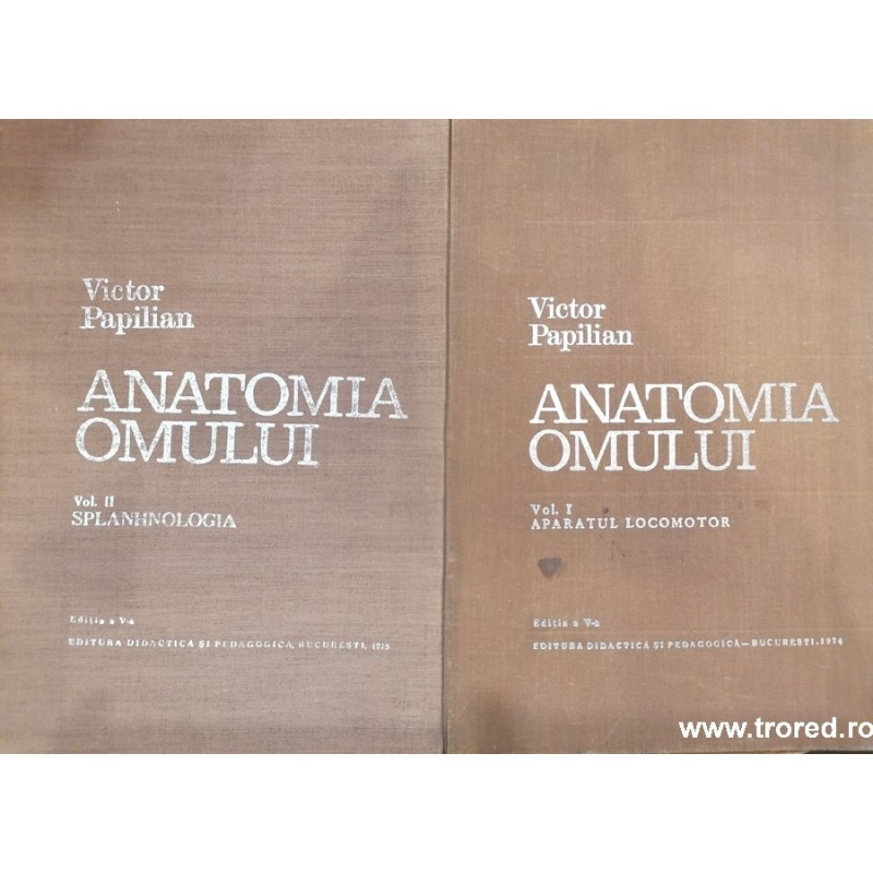 Anatomia omului 2 volume