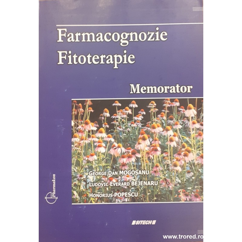 Farmacognozie Fitoterapie Memorator