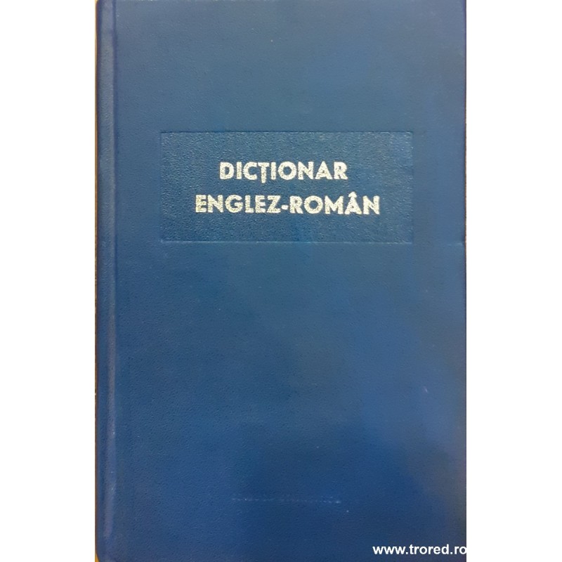 Dictionar englez roman