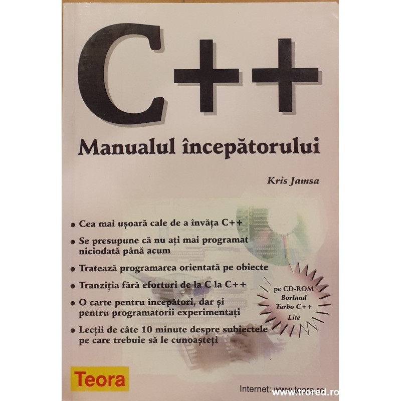 C++ Manualul incepatorului (lipsa CD)