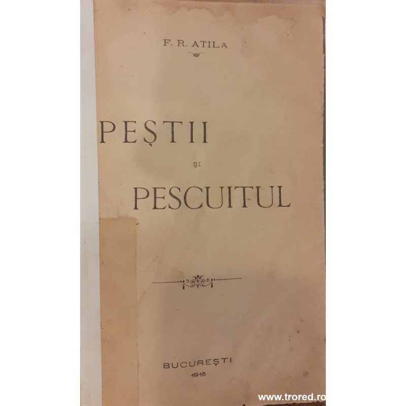 Pestii si pescuitul