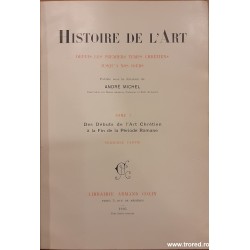 Histoire de l'art Depuis les premiers temps chretiens jusqu'a nos jours volumul 1