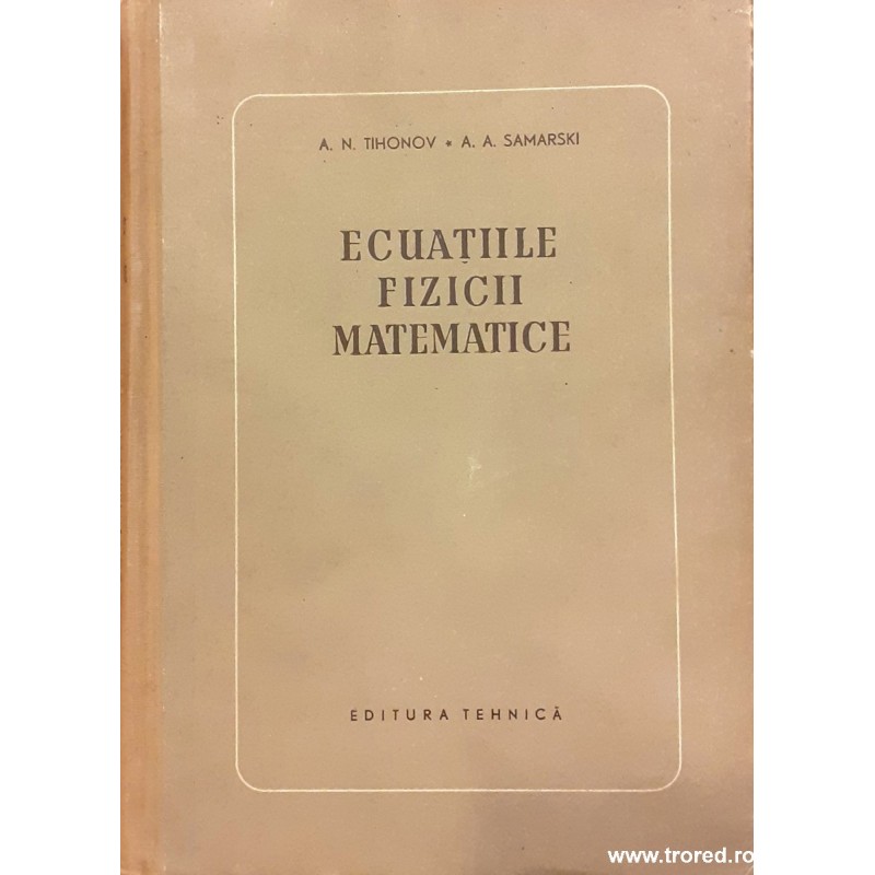 Ecuatiile fizicii matematice