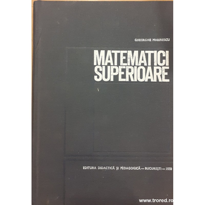 Matematici superioare