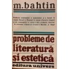 Probleme de literatura si estetica
